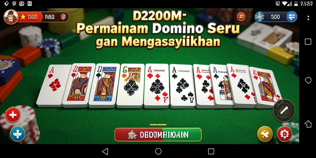 Tampilan gameplay D200M yang menarik dan seru.
