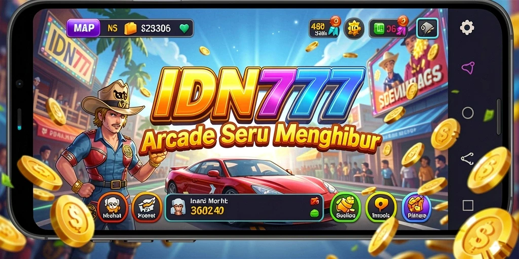Tampilan gameplay seru IDN777 dengan berbagai tantangan menanti.