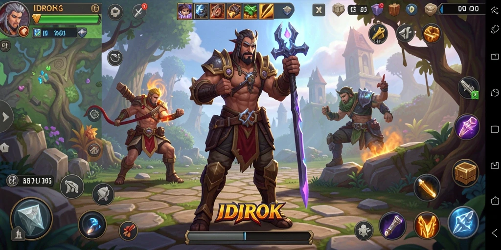 Tampilan menarik dari gameplay seru di dunia ARPG.