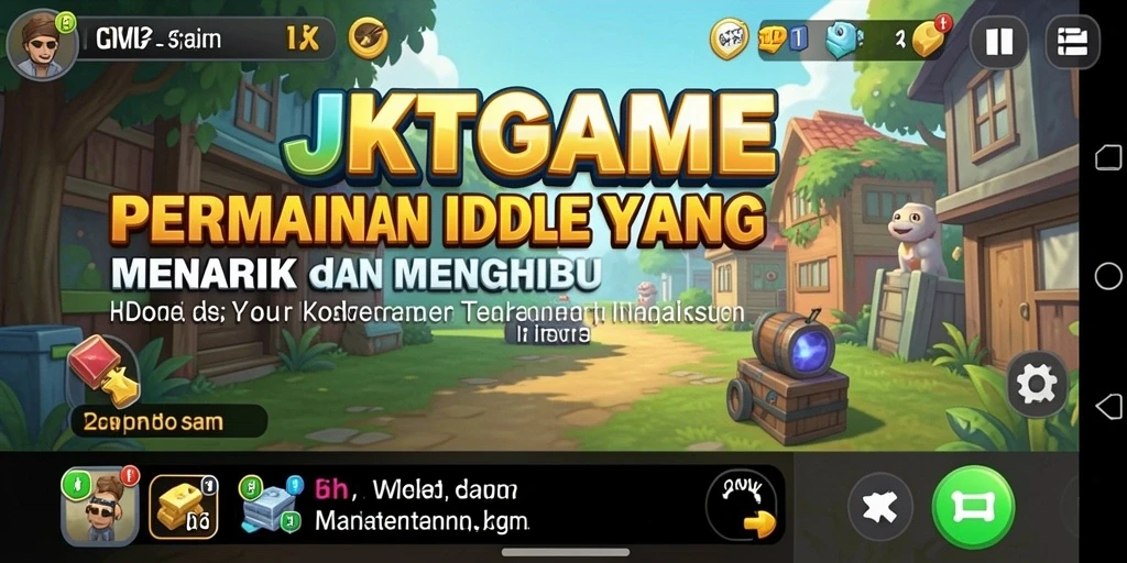 Tampilan gameplay menarik dari JKTGAME yang memikat pemain.