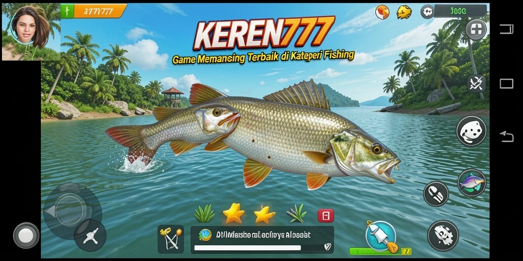 Gameplay Fishing yang seru dan menggembirakan di KEREN777.