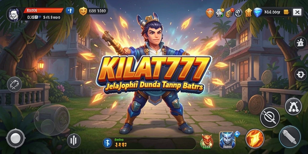 Screenshot menampilkan gameplay KILAT777 dengan petualangan yang seru.