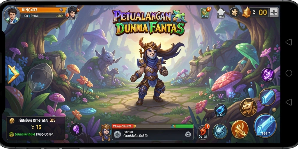 Screenshot gameplay KING403 menampilkan petualangan yang mengasyikkan.