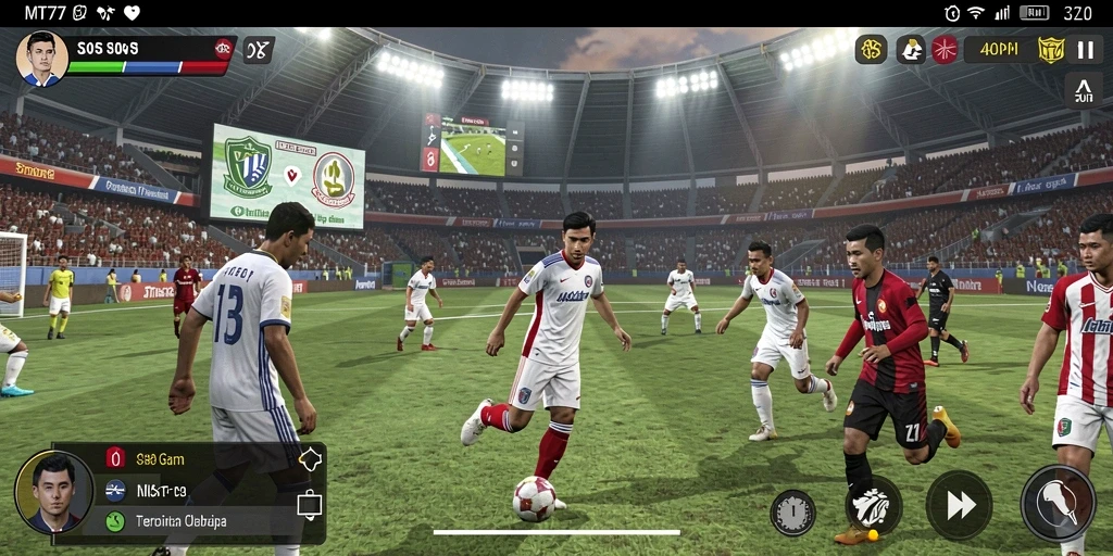 Tampilan gameplay MT777 yang mendebarkan dan kompetitif.