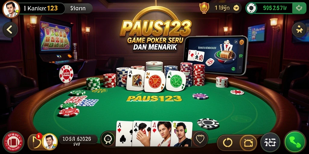 Tampilan utama gameplay PAUS123 yang seru dan menarik.