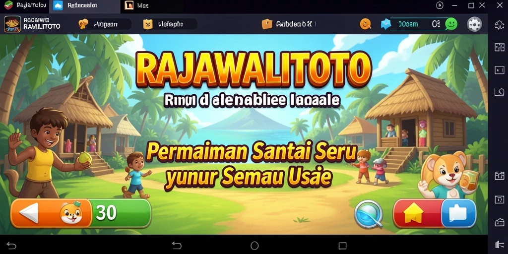 Tampilan menarik dari gameplay RAJAWALITOTO saat dimainkan bersama teman.