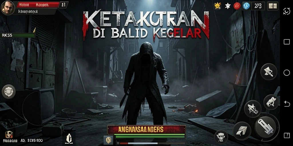 Menampilkan gameplay seram dan menyeramkan dari RK55.
