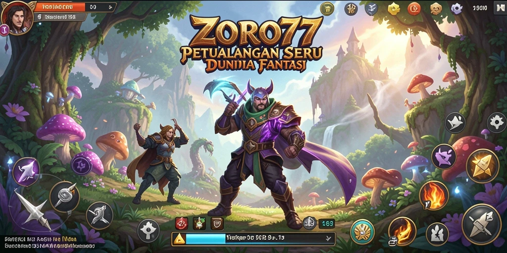 Gameplay ZORO77 yang menantang dan penuh petualangan.